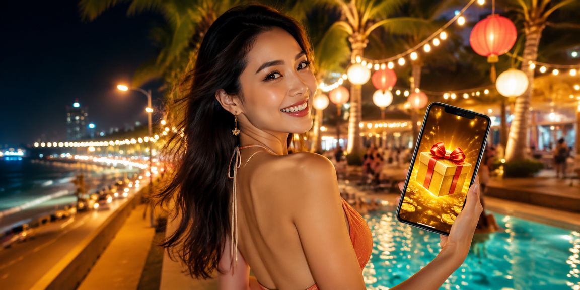 Người chơi tại chợ đêm Phan Thiết trải nghiệm casino trực tuyến trên điện thoại di động